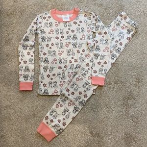 Hanna Andersson Frozen themed pajama set, sz 8
